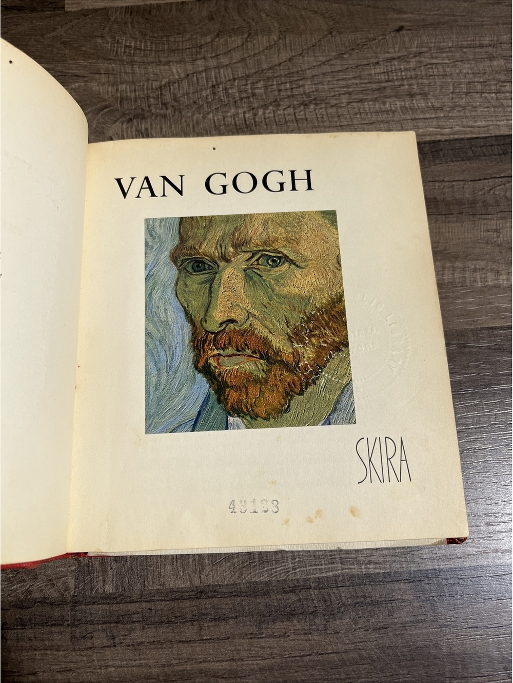 VAN GOGH by Charles Estienne / The Taste of Our Time ~ Hardcover Book. Skira